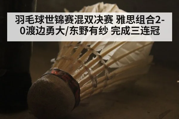 羽毛球世锦赛混双决赛 雅思组合2-0渡边勇大/东野有纱 完成三连冠